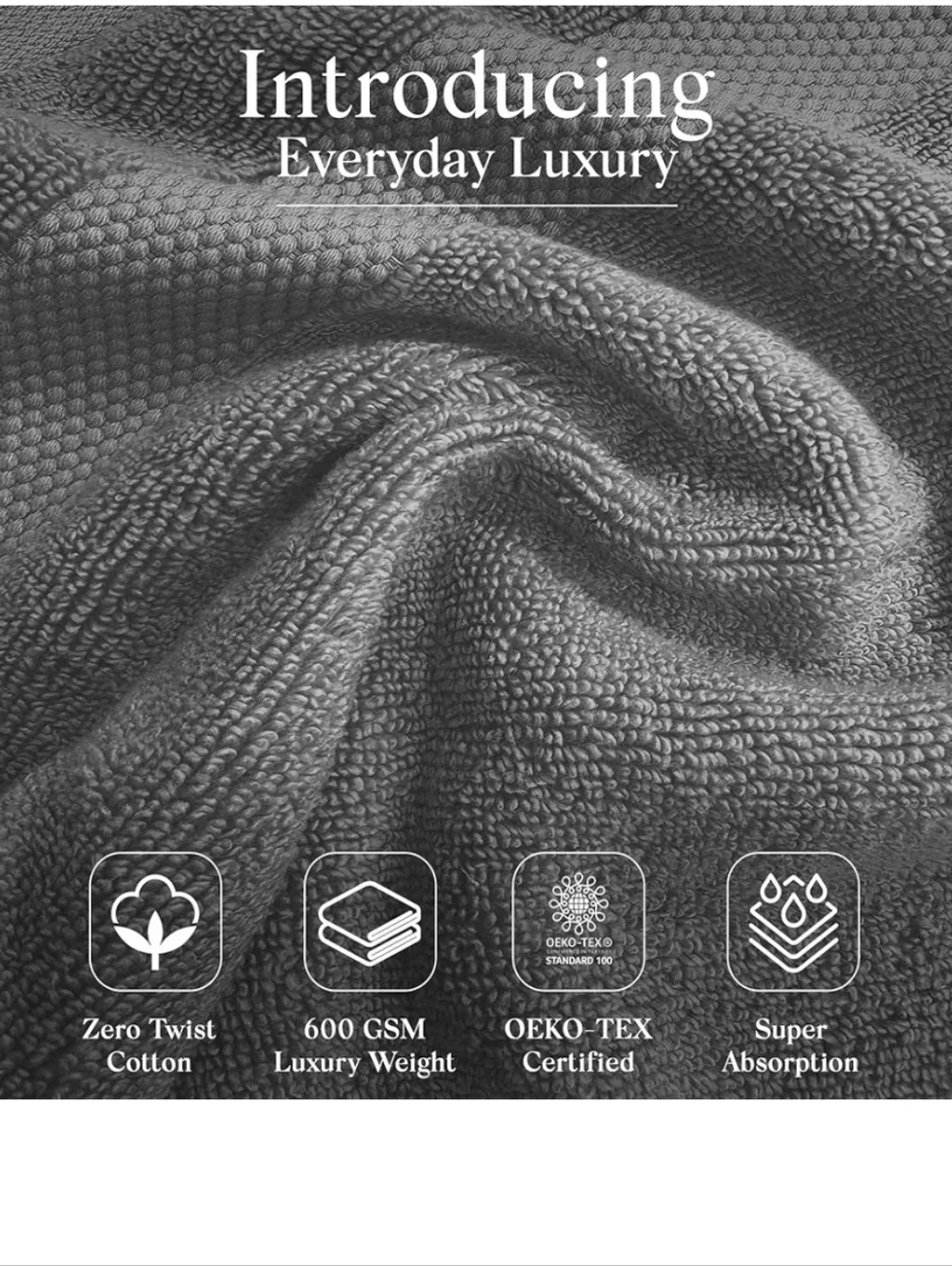 Premium 6pcs Towels Set